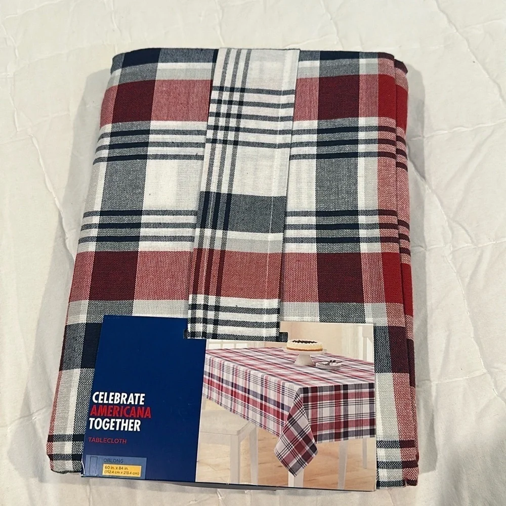 NWT Kohl’s Celebrate Americana Tablecloth